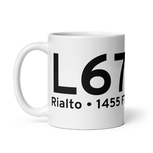 Rialto (KL67) Airport Mug