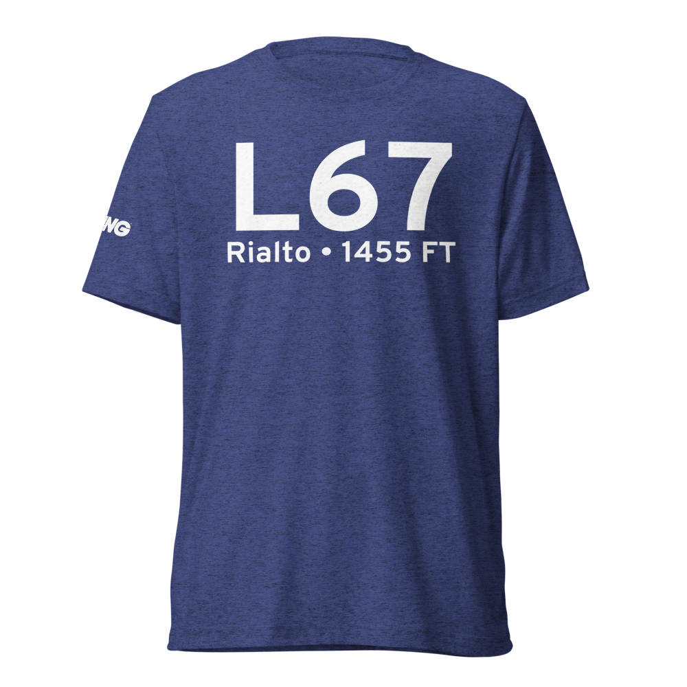 Rialto (KL67) Airport Tri-blend T-Shirt 