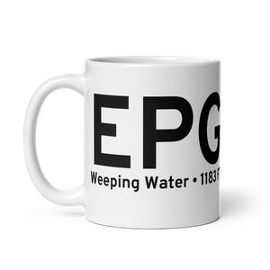 Weeping Water (NE69) Airport Mug