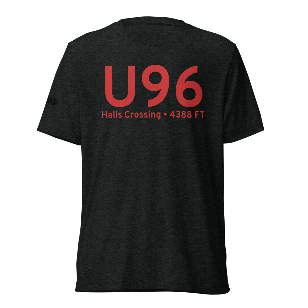 Halls Crossing (KU96) Airport Tri-blend T-Shirt 