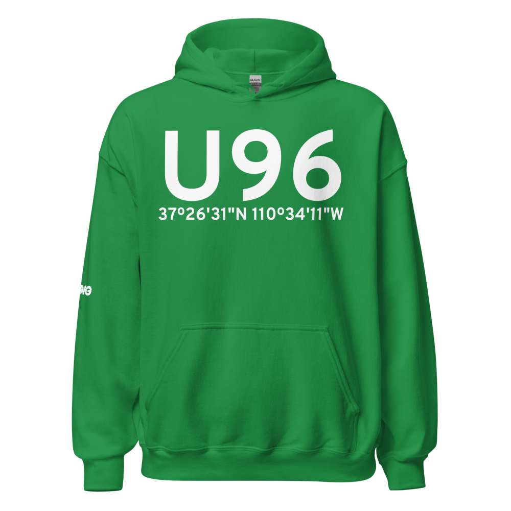 Halls Crossing (KU96) Airport Hoodie Sweatshirt 