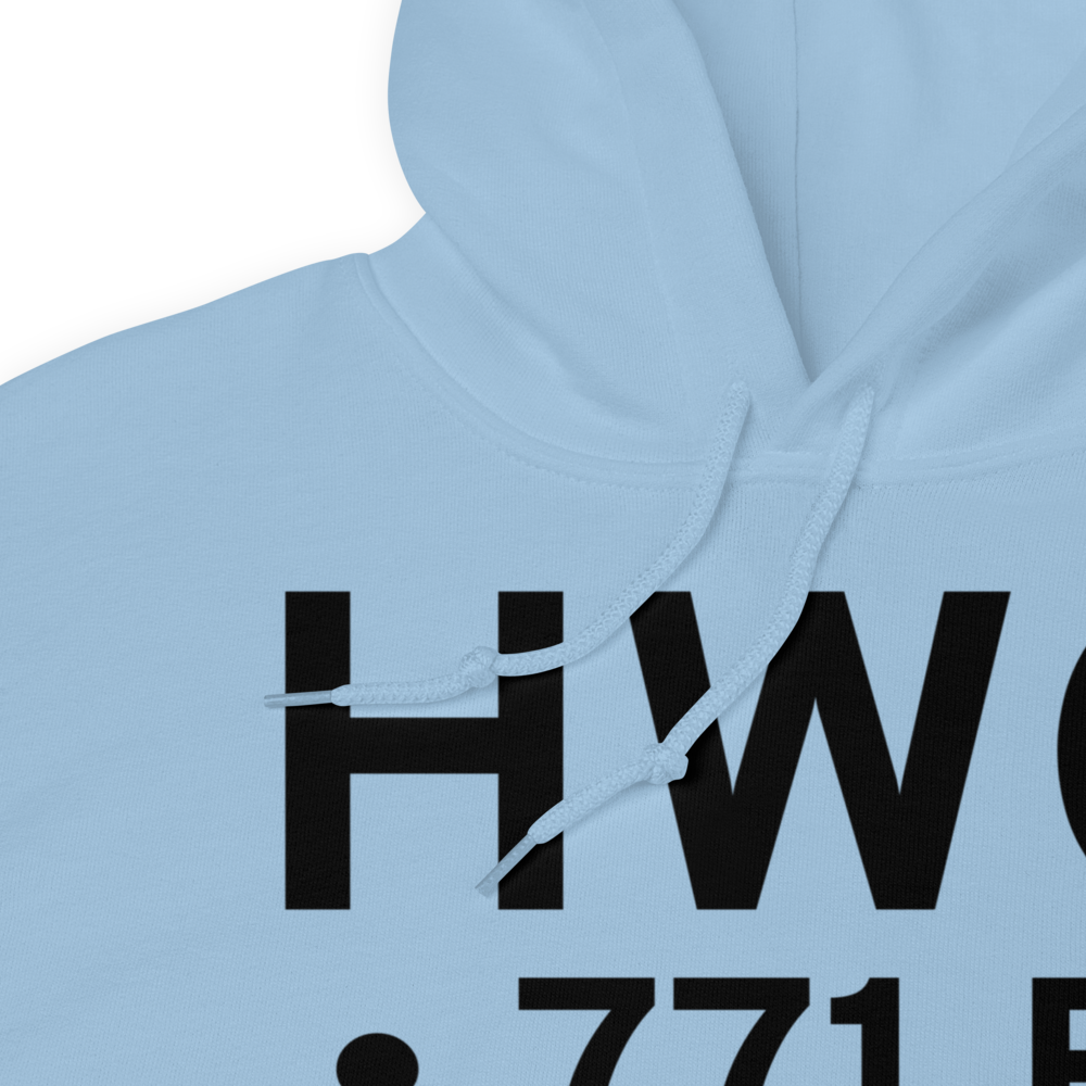  (KHWC) Airport Hoodie Sweatshirt 