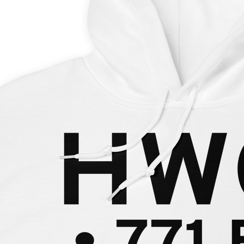  (KHWC) Airport Hoodie Sweatshirt 