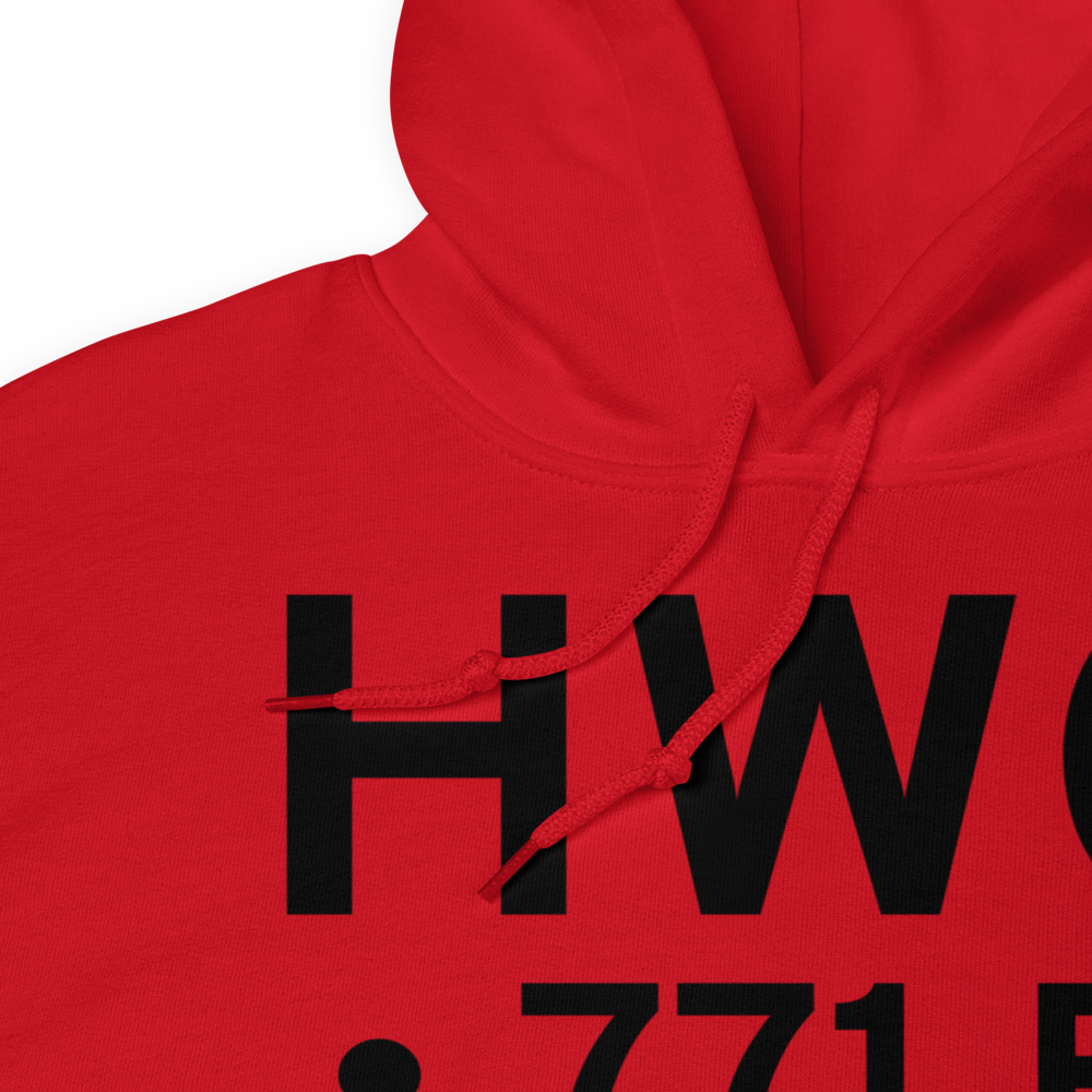  (KHWC) Airport Hoodie Sweatshirt 