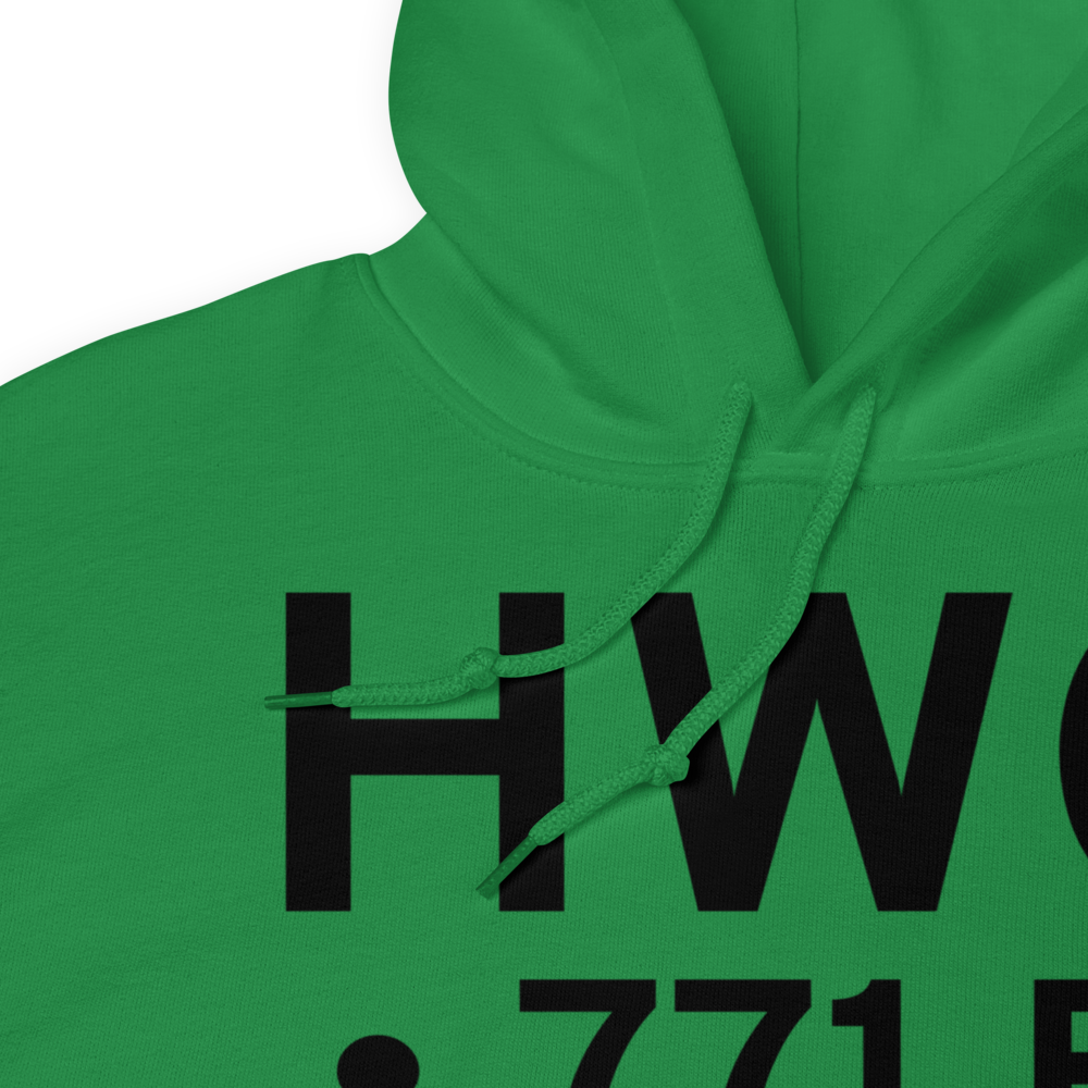  (KHWC) Airport Hoodie Sweatshirt 