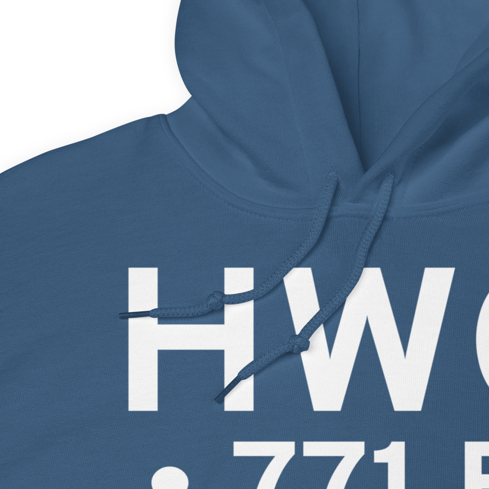  (KHWC) Airport Hoodie Sweatshirt 