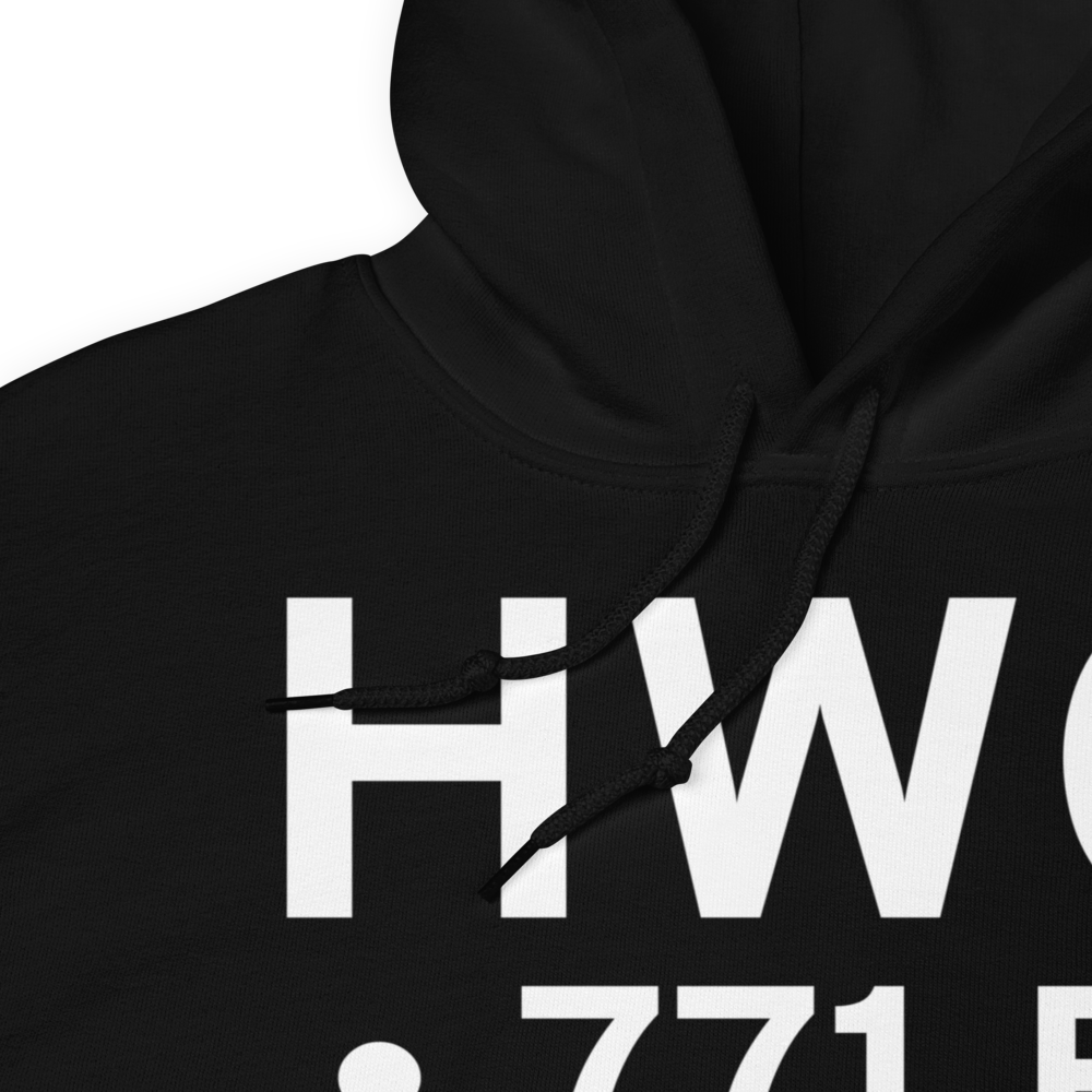  (KHWC) Airport Hoodie Sweatshirt 