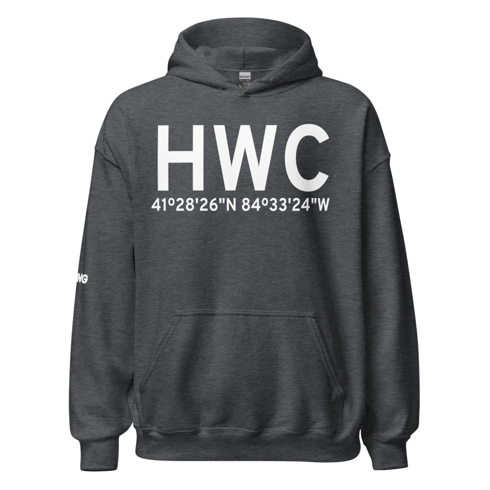  (KHWC) Airport Hoodie Sweatshirt 
