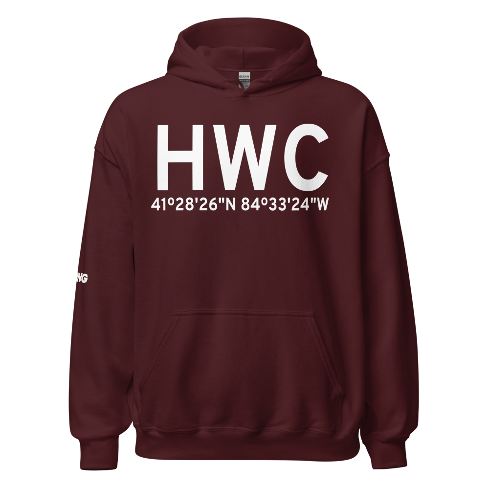  (KHWC) Airport Hoodie Sweatshirt 
