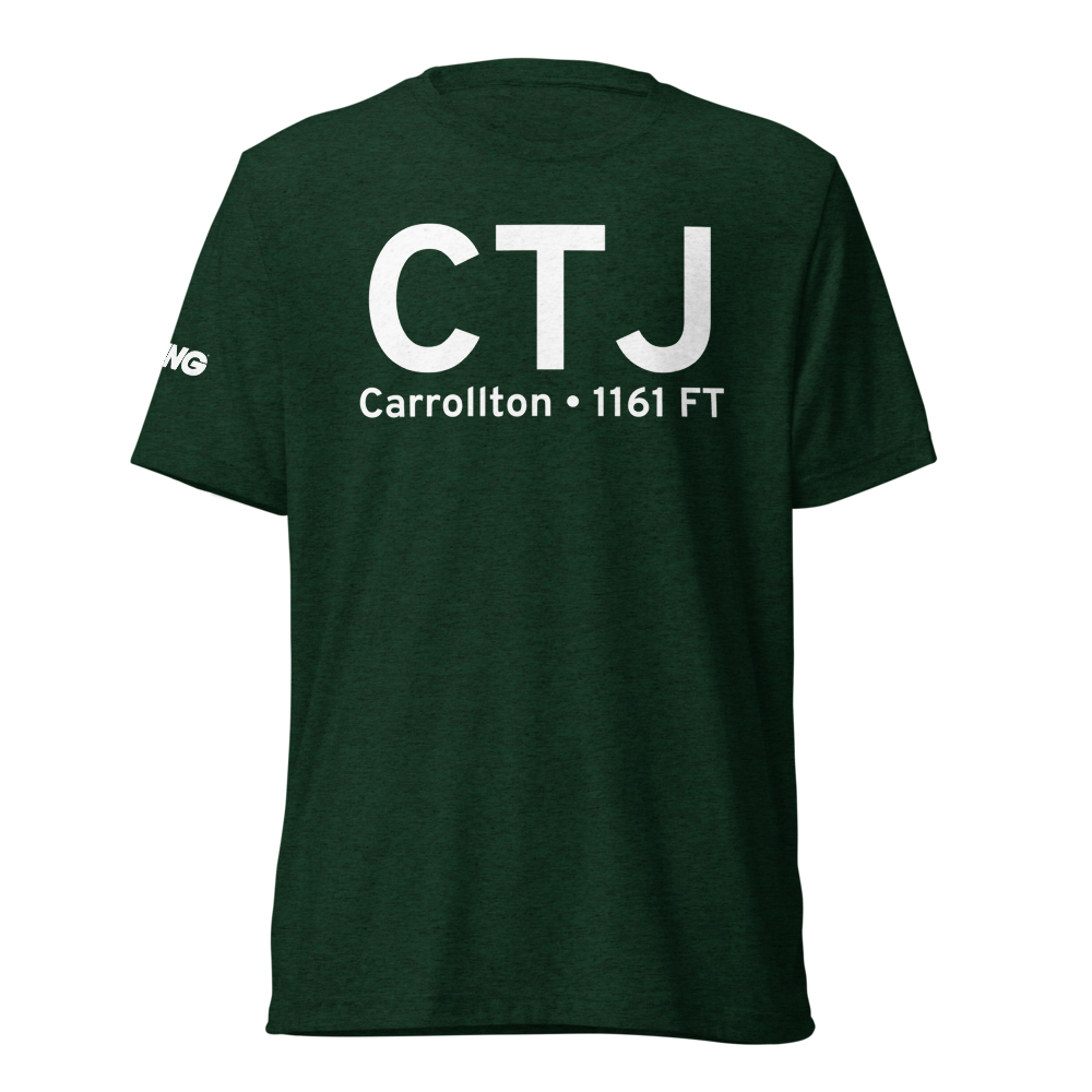 Carrollton (KCTJ) Airport Tri-blend T-Shirt 