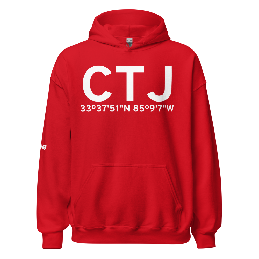Carrollton (KCTJ) Airport Hoodie Sweatshirt 