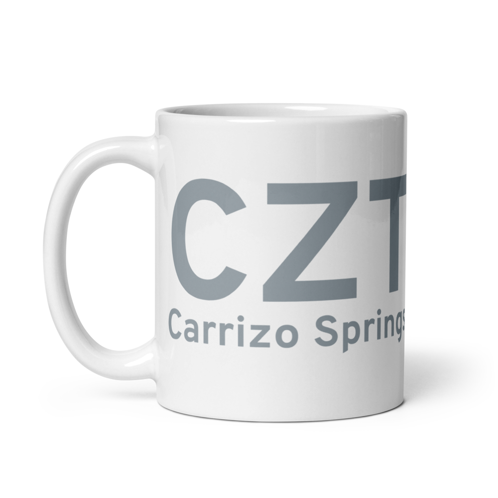 Carrizo Springs (KCZT) Airport Mug 