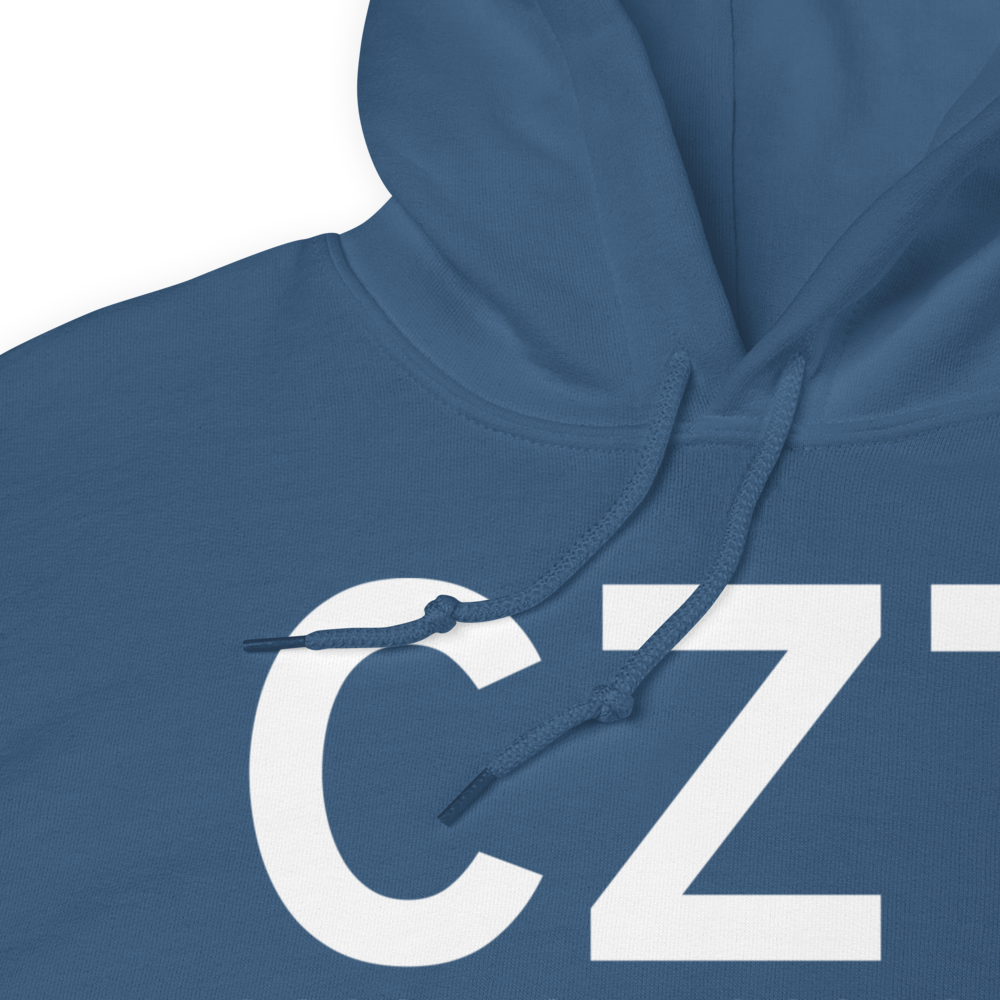 Carrizo Springs (KCZT) Airport Hoodie Sweatshirt 