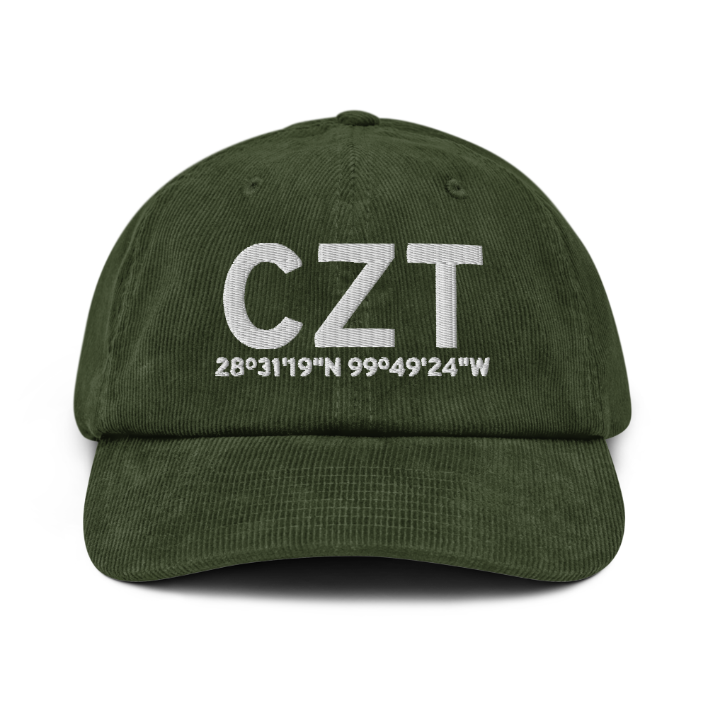 Carrizo Springs (KCZT) Airport Hat 