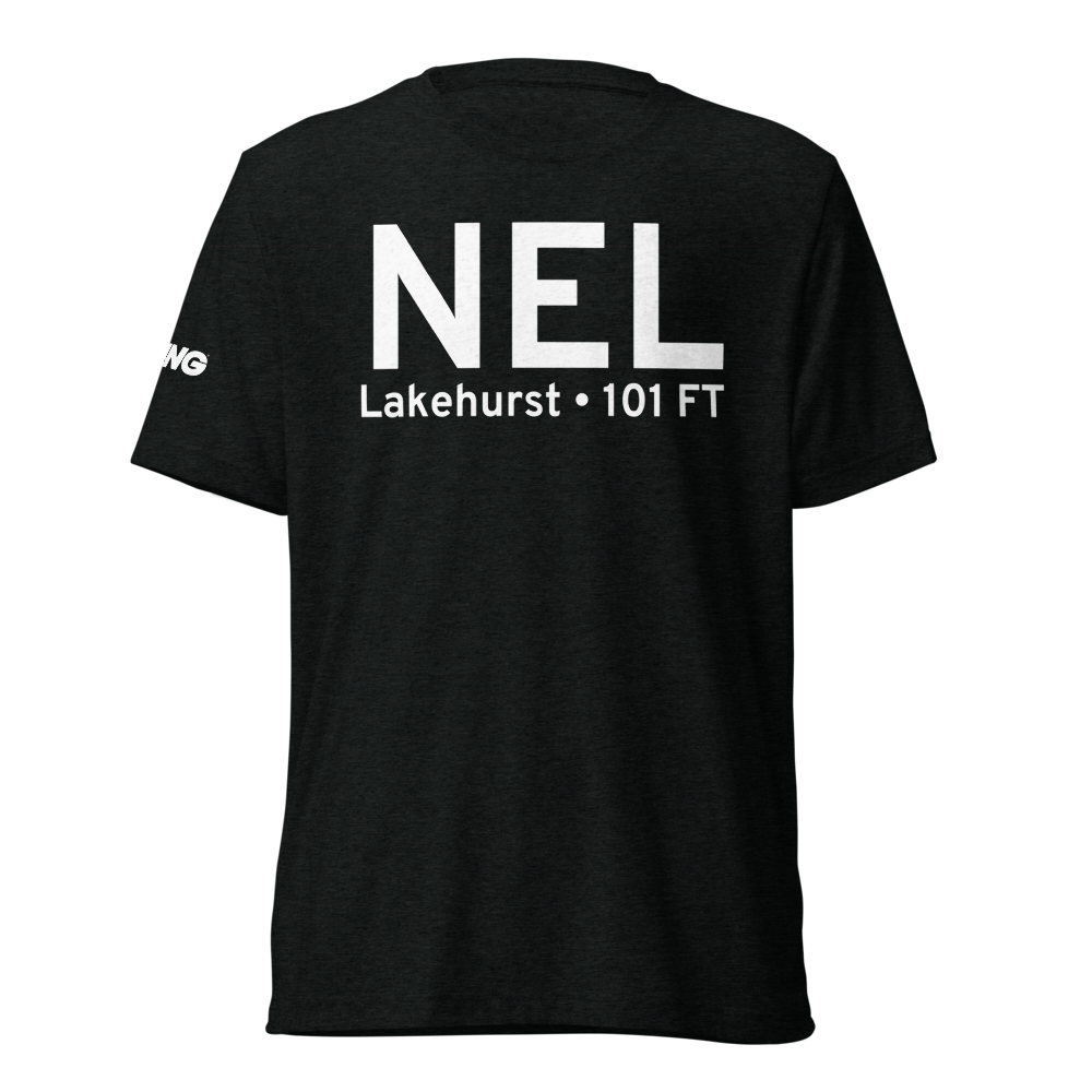 Lakehurst (KNEL) Airport Tri-blend T-Shirt 