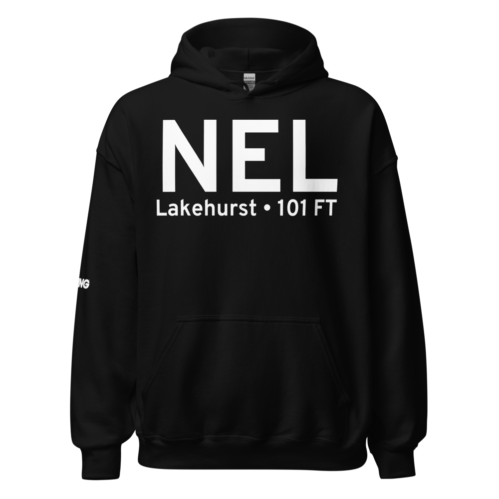 Lakehurst (KNEL) Airport Hoodie Sweatshirt 