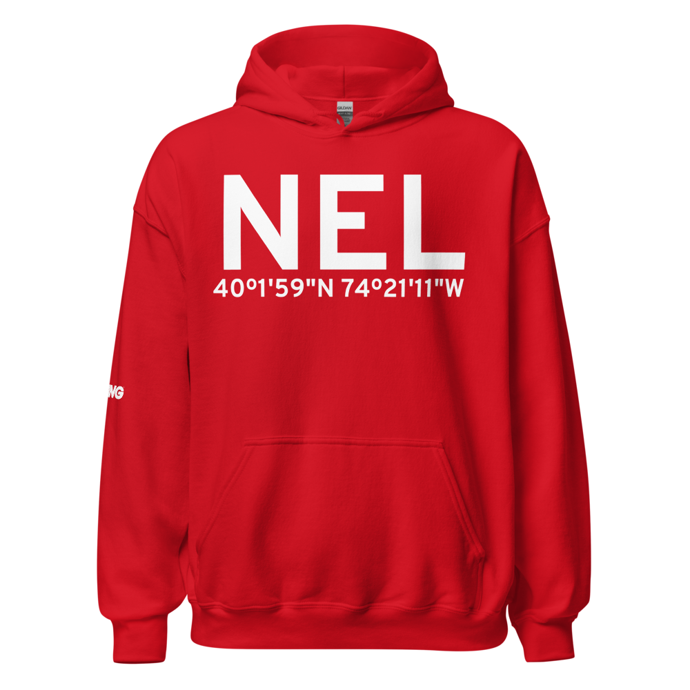 Lakehurst (KNEL) Airport Hoodie Sweatshirt 