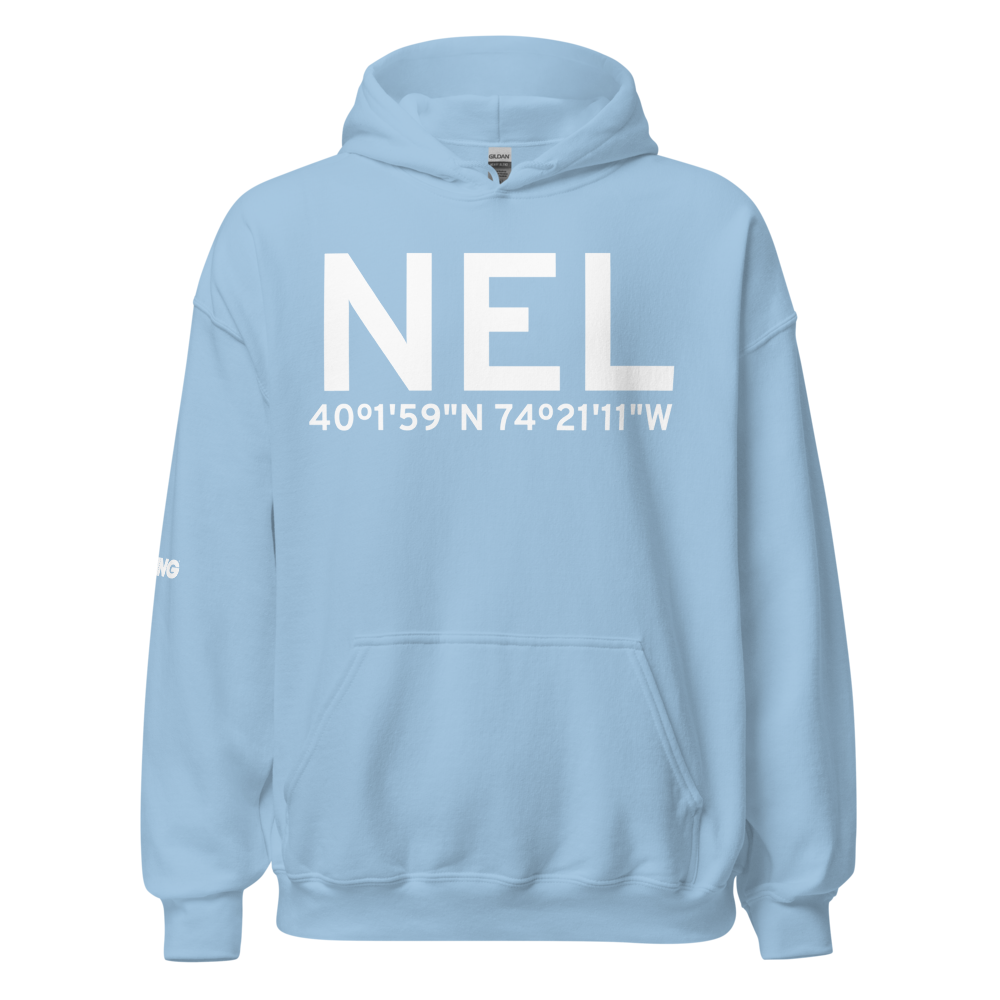 Lakehurst (KNEL) Airport Hoodie Sweatshirt 