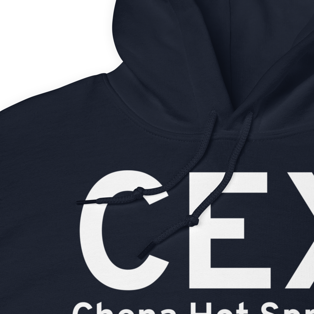 Chena Hot Springs (AK13) Airport Hoodie Sweatshirt 