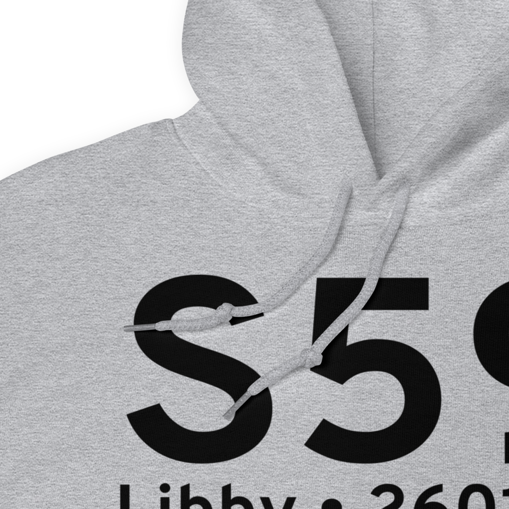 Libby (KS59) Airport Hoodie Sweatshirt 