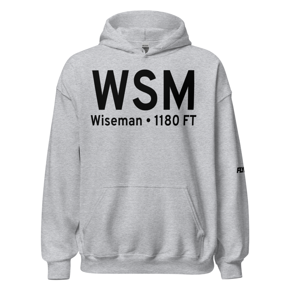Wiseman (WSM) Airport Hoodie Sweatshirt 