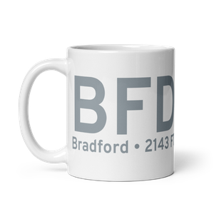 Bradford (KBFD) Airport Mug