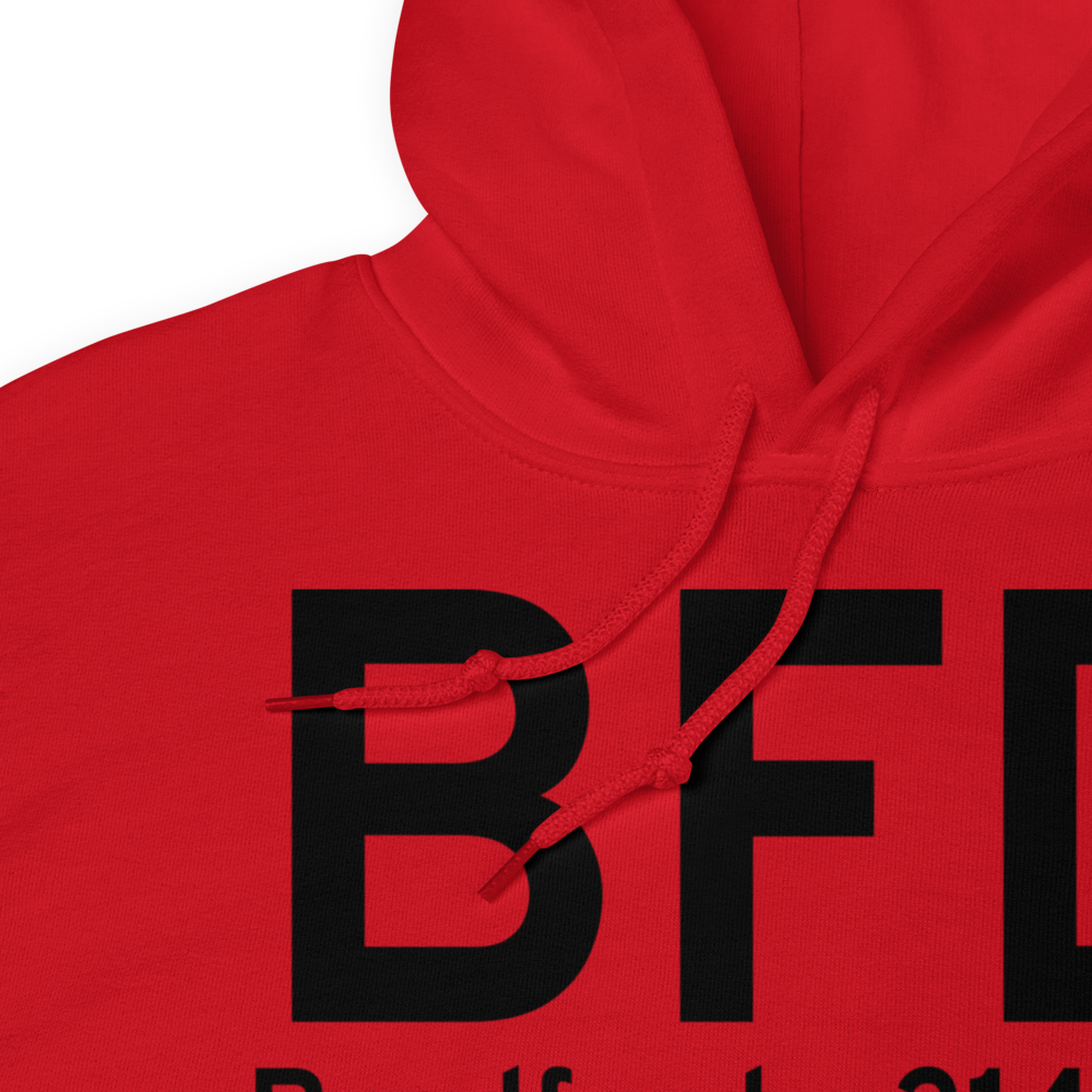 Bradford (KBFD) Airport Hoodie Sweatshirt 