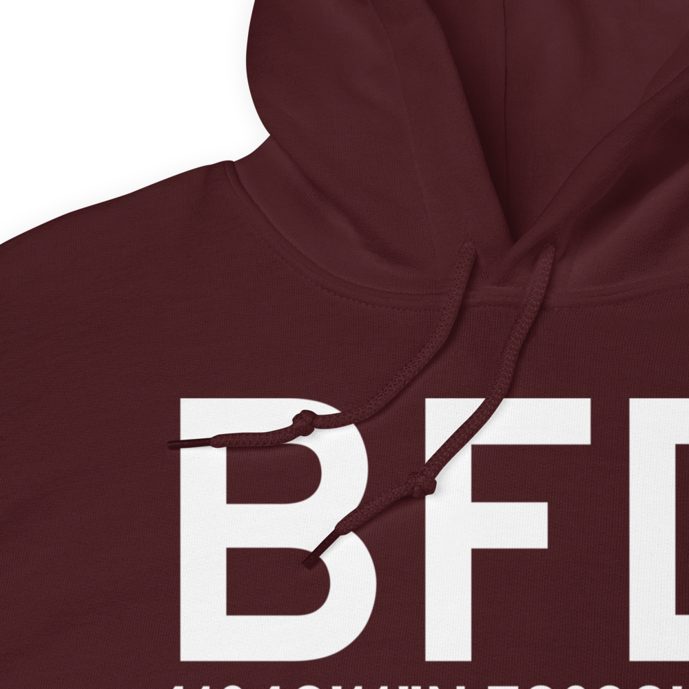 Bradford (KBFD) Airport Hoodie Sweatshirt 