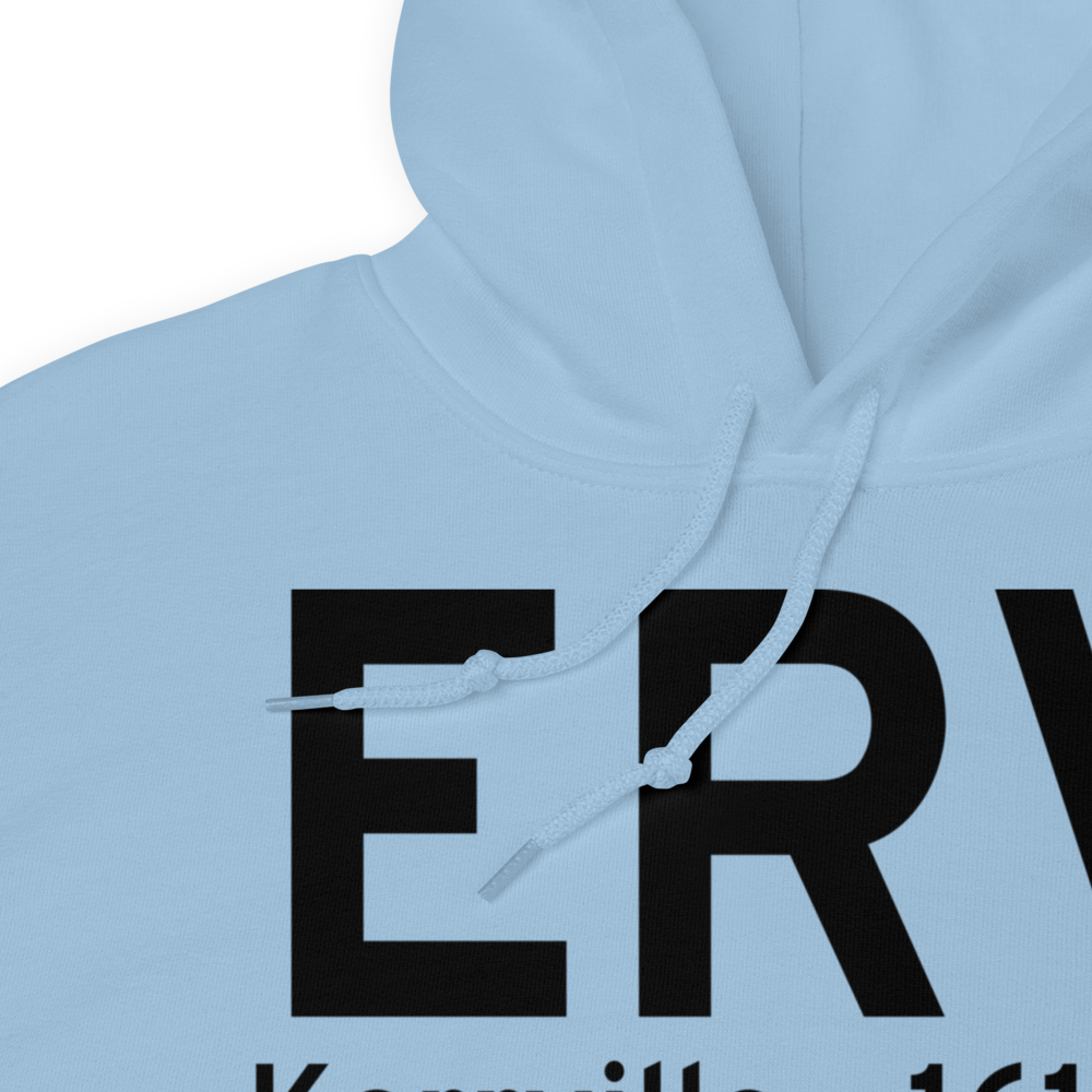 Kerrville (KERV) Airport Hoodie Sweatshirt 