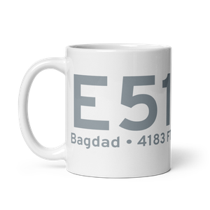 Bagdad (KE51) Airport Mug