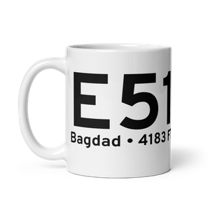 Bagdad (KE51) Airport Mug