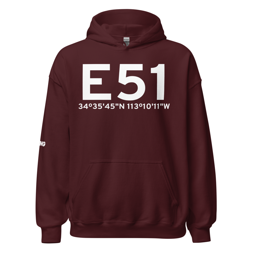 Bagdad (KE51) Airport Hoodie Sweatshirt 