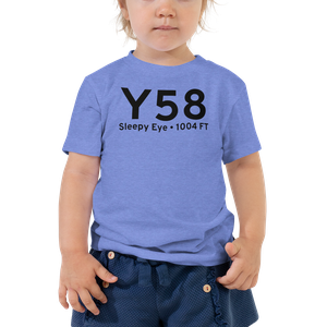 Sleepy Eye (Y58) Airport Toddler T-Shirt