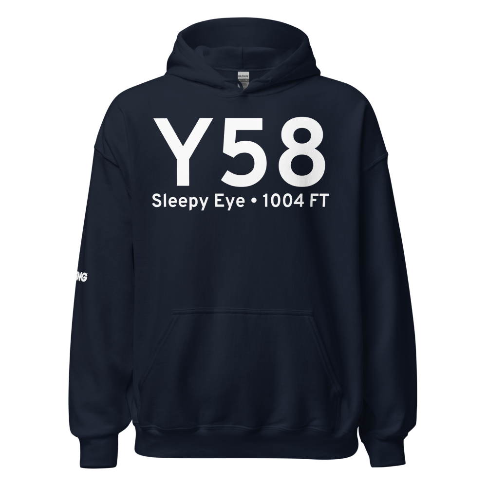 Sleepy Eye (Y58) Airport Hoodie Sweatshirt 