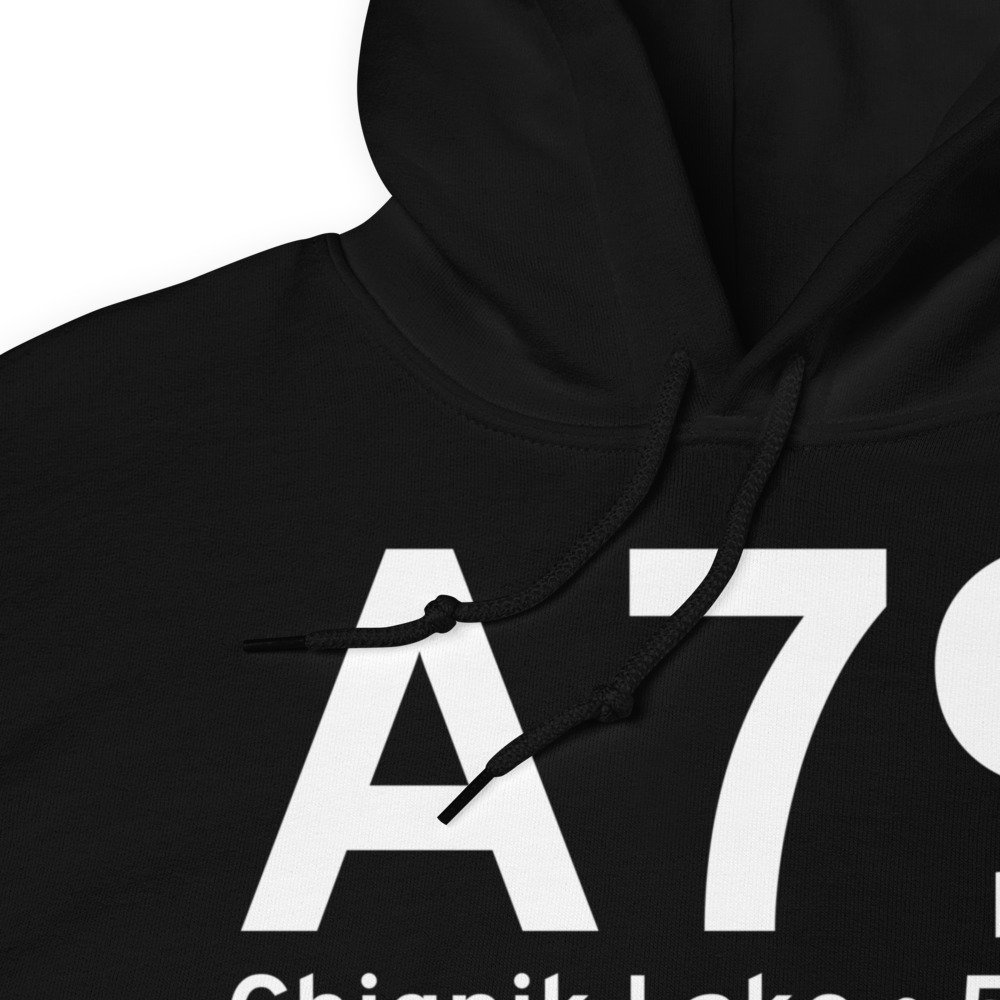 Chignik Lake (A79) Airport Hoodie Sweatshirt 