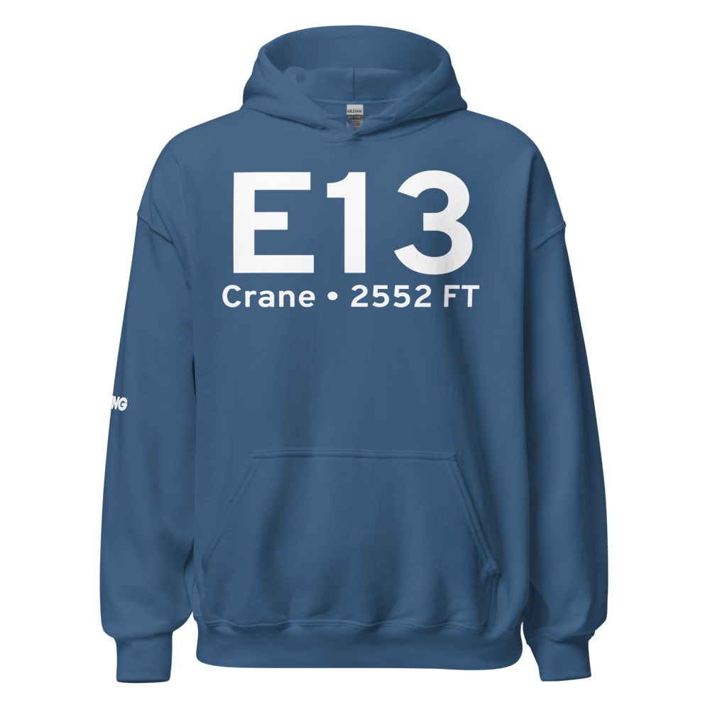 Crane (KE13) Airport Hoodie Sweatshirt 