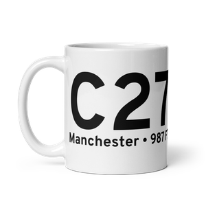 Manchester (KC27) Airport Mug