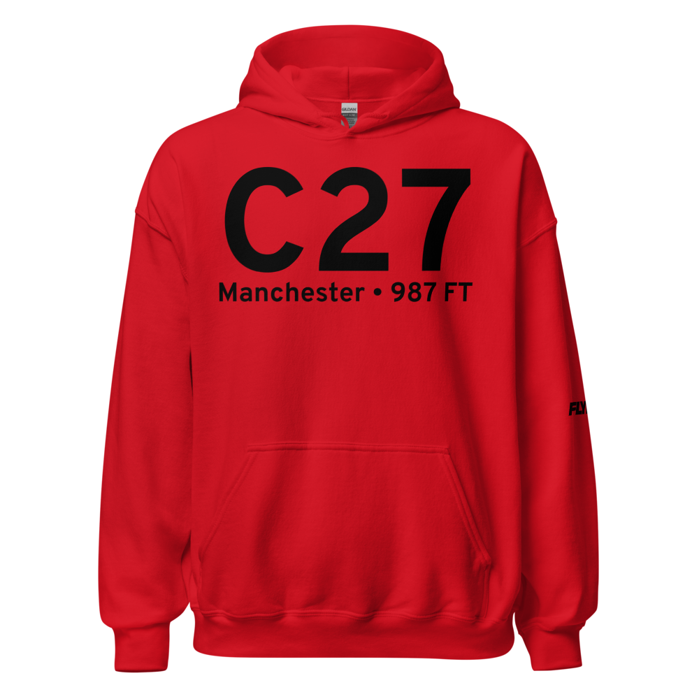 Manchester (KC27) Airport Hoodie Sweatshirt 
