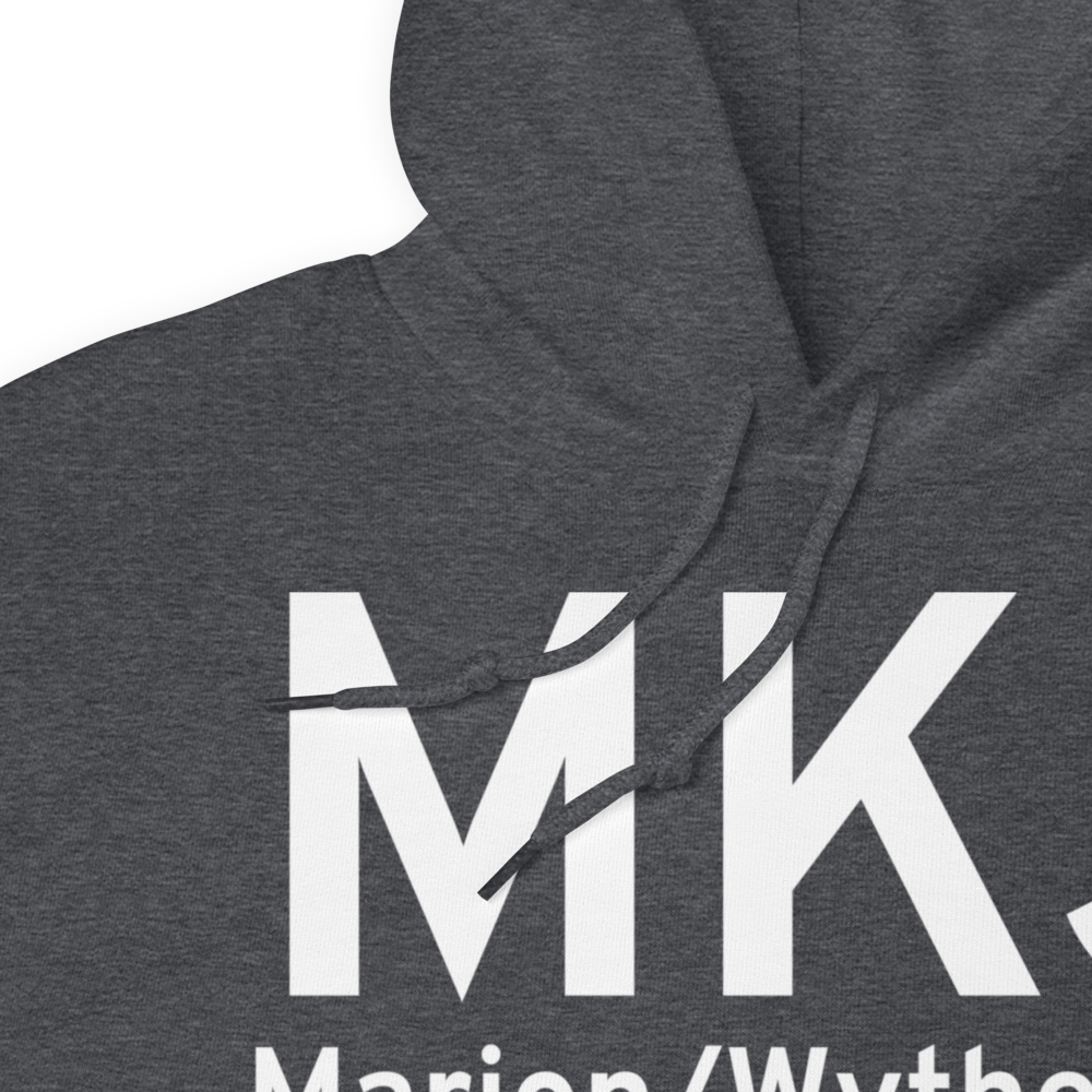 Marion/Wytheville (KMKJ) Airport Hoodie Sweatshirt 