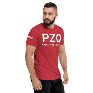 Rogers City (KPZQ) Airport Tri-blend T-Shirt