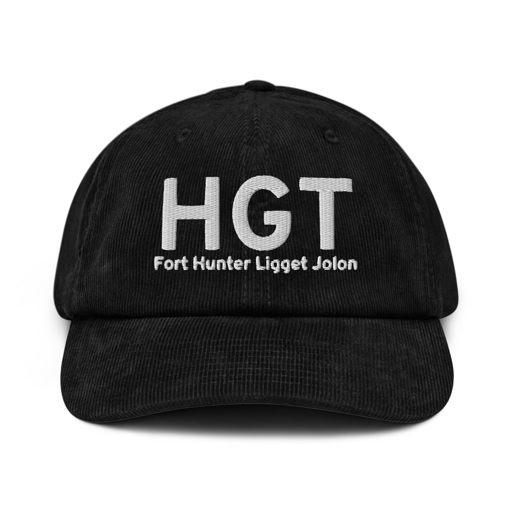 Fort Hunter Ligget Jolon (HGT) Airport Hat 