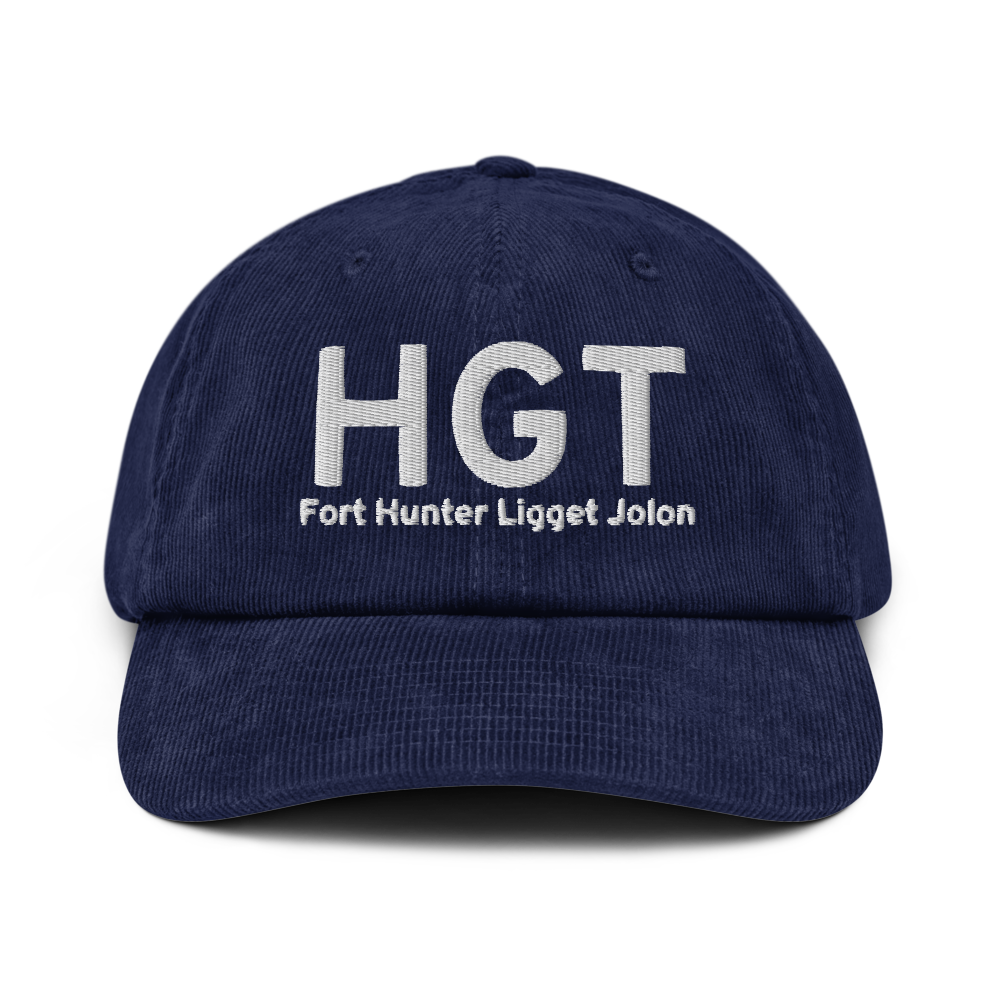 Fort Hunter Ligget Jolon (HGT) Airport Hat 