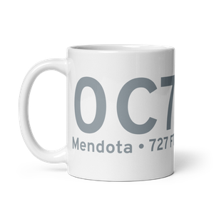 Mendota (0C7) Airport Mug