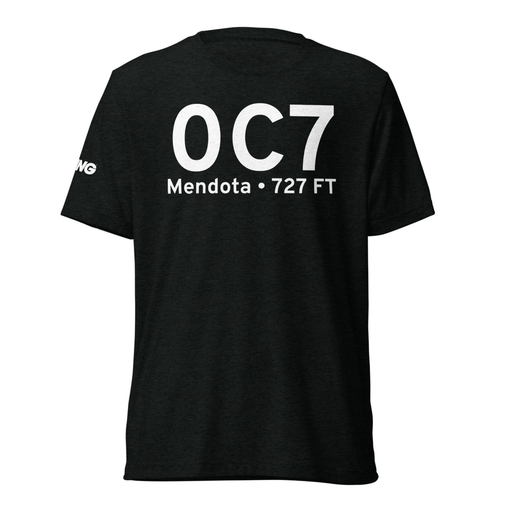Mendota (0C7) Airport Tri-blend T-Shirt 