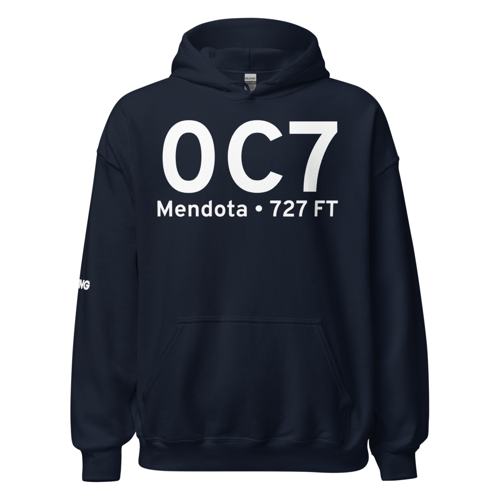Mendota (0C7) Airport Hoodie Sweatshirt 