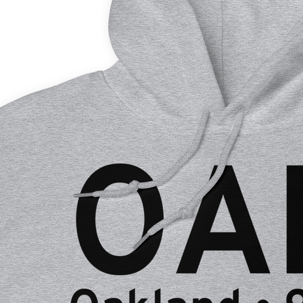 Oakland (KOAK) Airport Hoodie Sweatshirt 