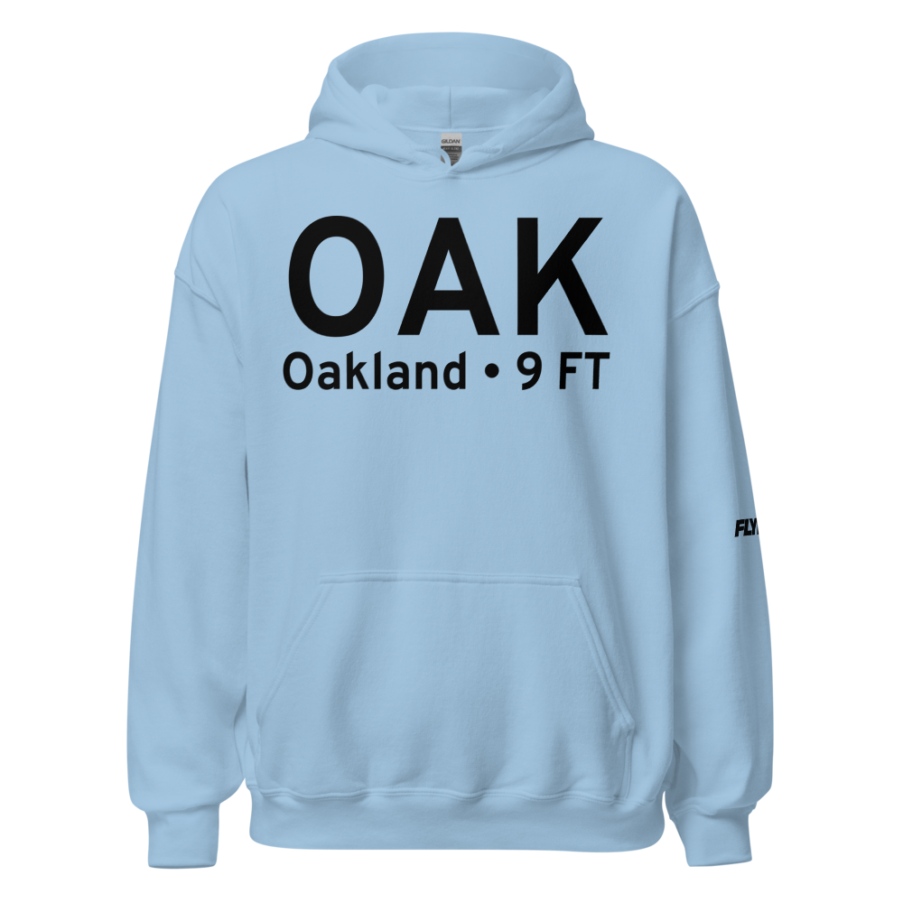 Oakland (KOAK) Airport Hoodie Sweatshirt 