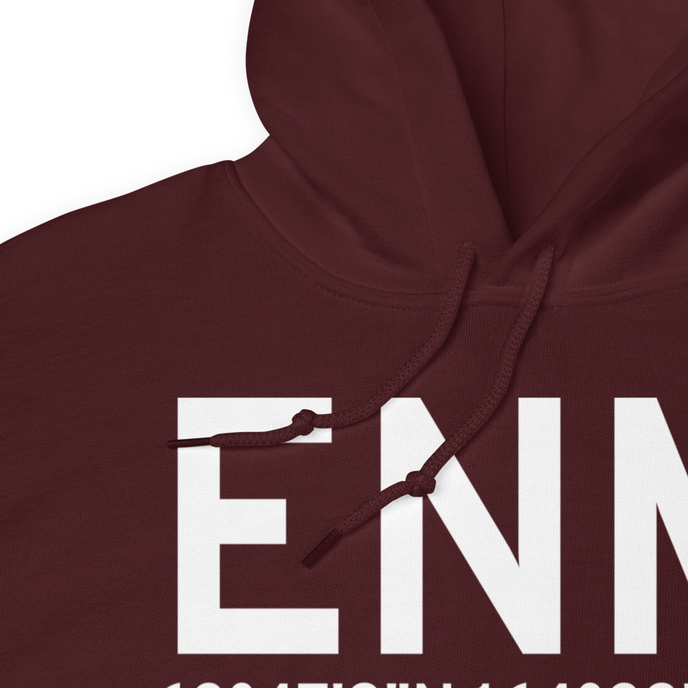 Emmonak (PAEM) Airport Hoodie Sweatshirt 