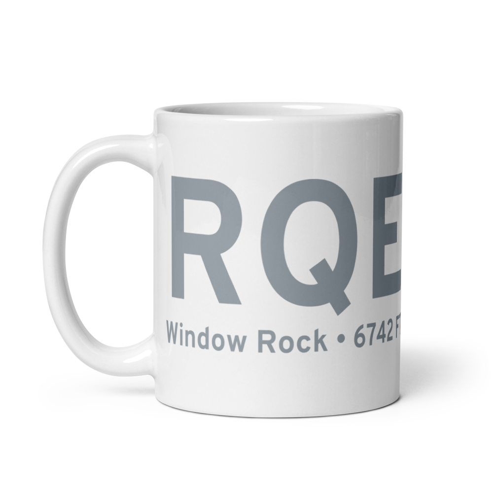 Window Rock (KRQE) Airport Mug 