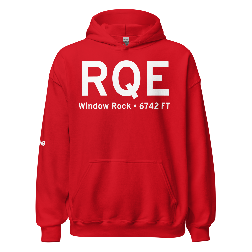 Window Rock (KRQE) Airport Hoodie Sweatshirt 